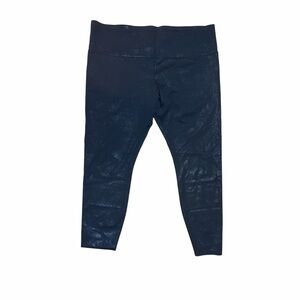 KNIX Black Shimmery Sculpting Leggings Size XXXL – High Waist, Flattering Fit